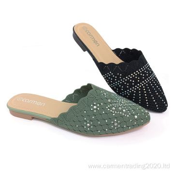 New summer women's pointed sandals and diamond shoes